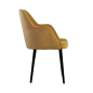 Preview: Armstuhl CAPRI im skandinavischen Desgin - sideview | www.artigo.at